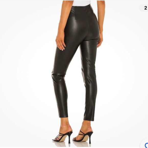 Free People Spitfire vegan leather pants - Picture 4 of 8